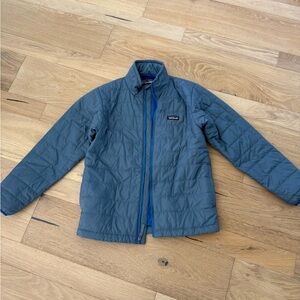 Patagonia Kids Gray Puffer Jacket